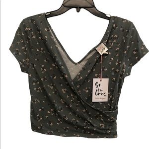 Floral Print Belle Du Jour and Women’s Velocity Crop Tops